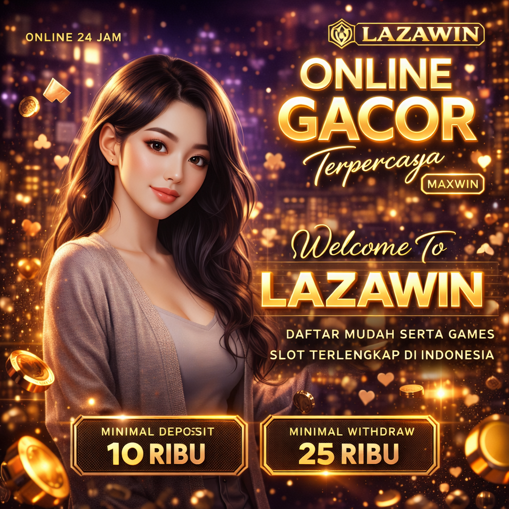 LAZAWIN Banner Jackpot & Maxwin Terbesar