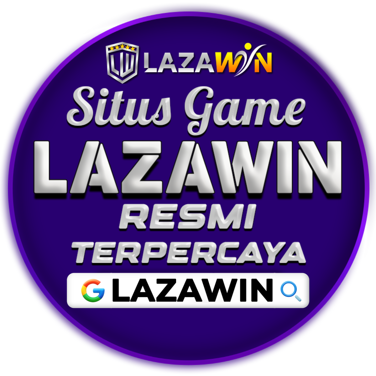 LAZAWIN Logo Bulat Official